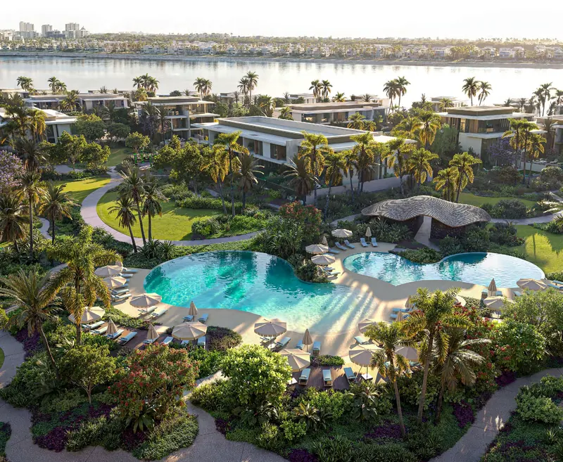 Proposed pool clubhouse, developer artist’s impression