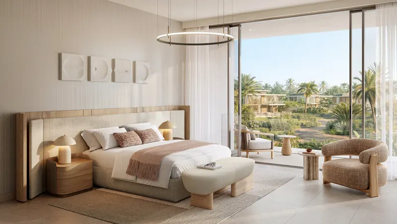 Townhouse bedroom, developer artist’s impression