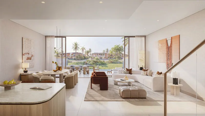 Townhouse · living & dining — developer artist’s impression