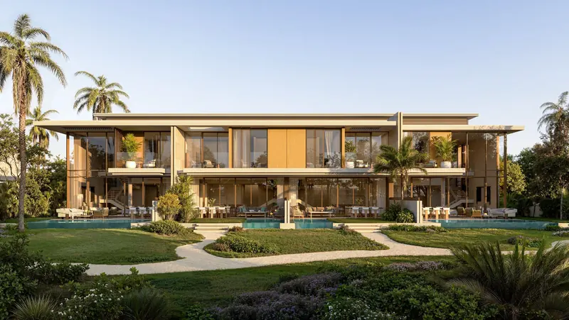 Bay Estate townhouse exteriors, artist’s impression