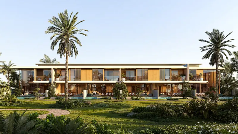 Six-plex townhouses, developer artist’s impression