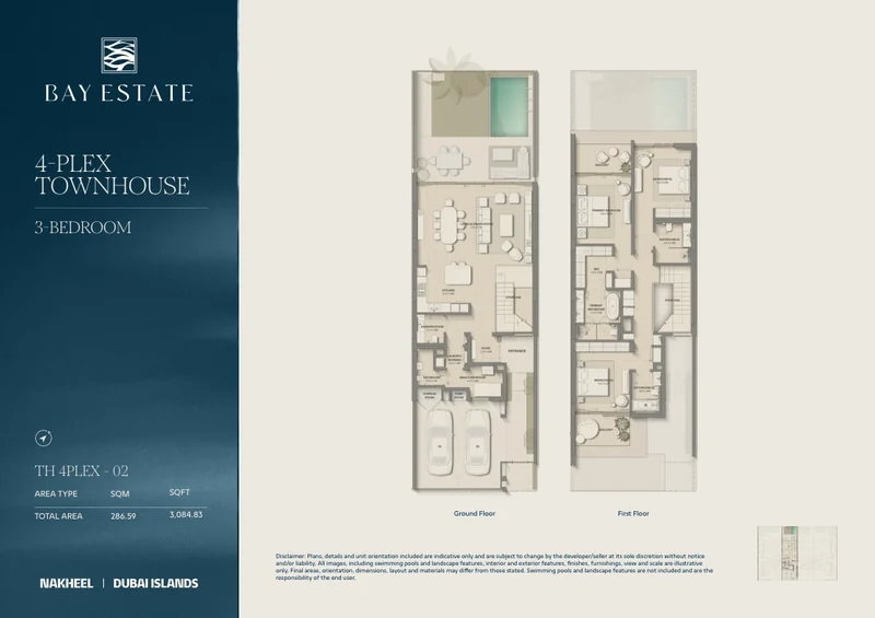 3-bedroom townhouse 4-plex 02 floor plan